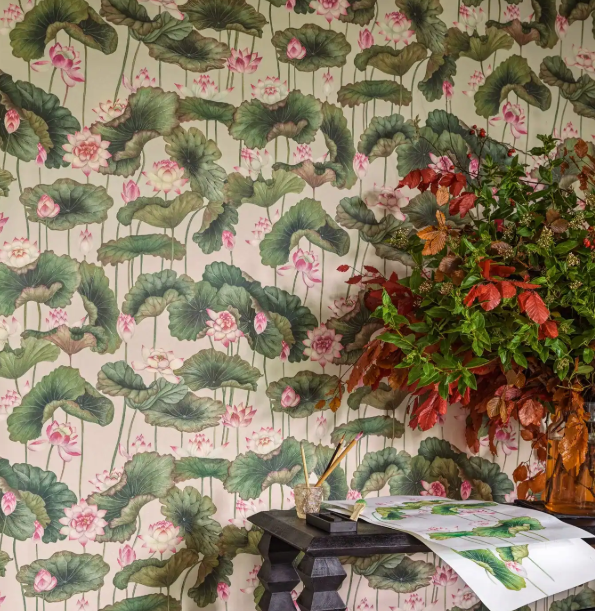 Lily & Lotus Cole & Son motif nénuphars