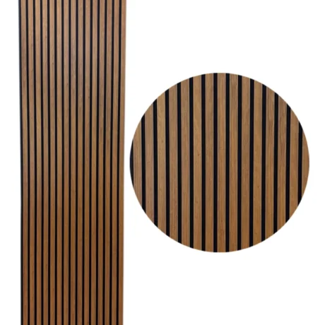 PANNEAUX ACOUSTIQUE EN LATTES DE BOIS GOLDEN THREAD CHERRY CRD