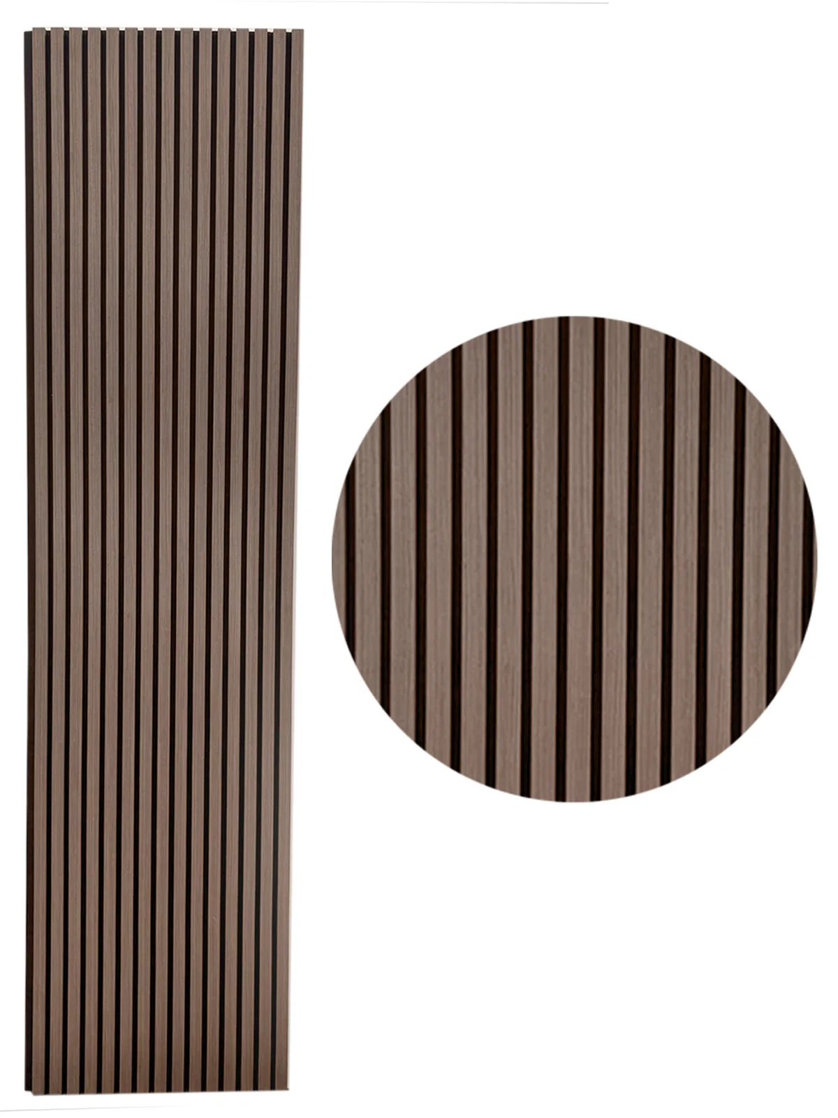 PANNEAUX ACOUSTIQUE EN LATTES DE BOIS WALNUT JK CRD